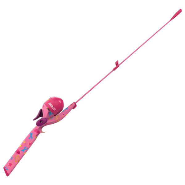 Zebco Fishing Wonder Woman Floating Spincast Combo 1 Zebco Fishing Wonder Woman Floating Spincast Combo