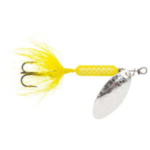Yakima Bait Original Rooster Tail Treble Fishing Lure - Yellow