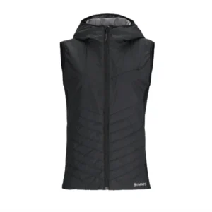Simms W's Fall Run Hybrid Hooded Vest - Black