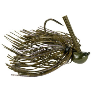 Lurenet War Eagle Jiu-Jigsu Jig Lure - Green Pumpkin Purple Flake