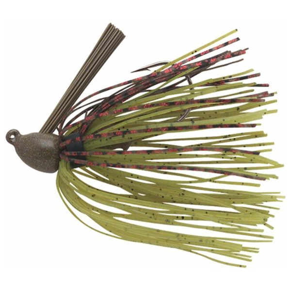 Lurenet BOOYAH Baby Boo Jig Lure, 5/16oz - 3D Watermelon Red 1 Lurenet BOOYAH Baby Boo Jig Lure - 3D Watermelon Red
