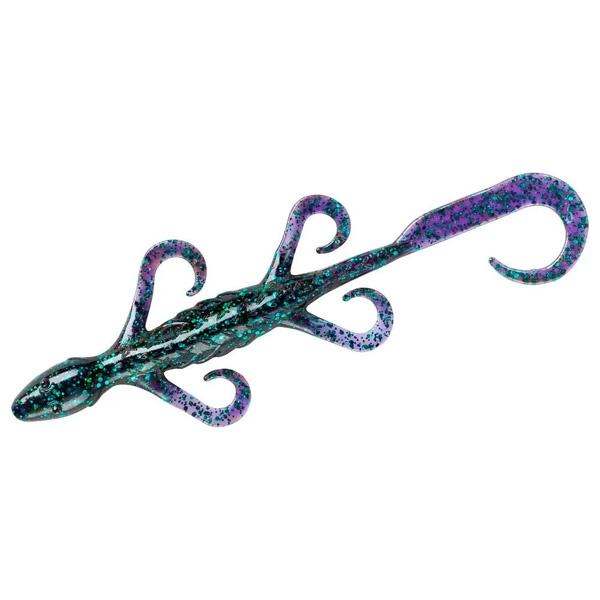 Lurenet YUM Lizard Soft Bait Lures, 6" - Junebug 1 Lurenet YUM Lizard Soft Bait Lures - Junebug