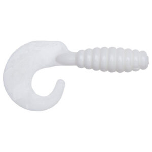 Lurenet YUM Grub Soft Bait Lures - White
