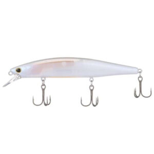 Shimano World Minnow Flash Boost Hard Jerkbait Fishing Lure - OB Pearl