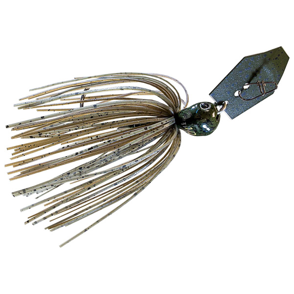 Z-Man ChatterBait JackHammer Jig Lure, 1/2oz - Green Pumpkin 1 Z-Man ChatterBait JackHammer Jig Lure - Green Pumpkin