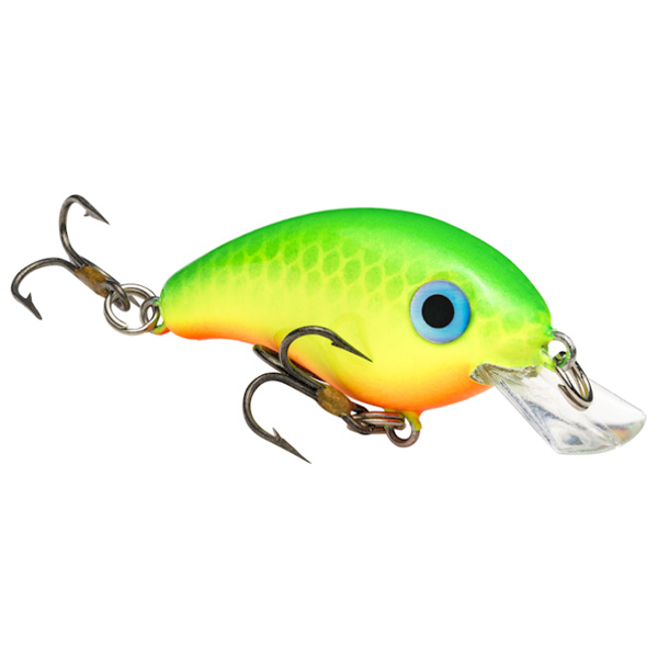 Strike King Bitsy Pond Minnow Crankbait Hard Bait Lure - Green Back Chartreuse 1 Strike King Bitsy Pond Minnow Crankbait Hard Bait Lure - Green Back Chartreuse