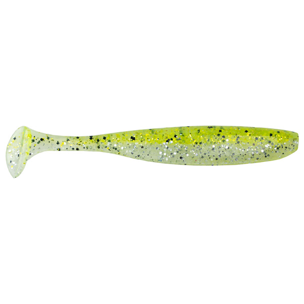 Keitech Easy Shiner Soft Bait Lures, 3" - Chartreuse Flash 1 Keitech Easy Shiner Soft Bait Lures - Chartreuse Flash