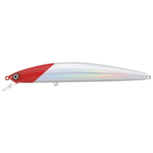 Daiwa Salt Pro Minnow Floating Fishing Lure - Laser Red Head