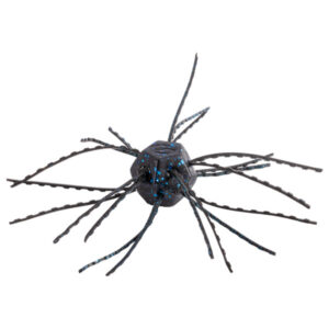 Strike King Tumbleweed Salted Soft Bait Lures - Black and Blue Flake