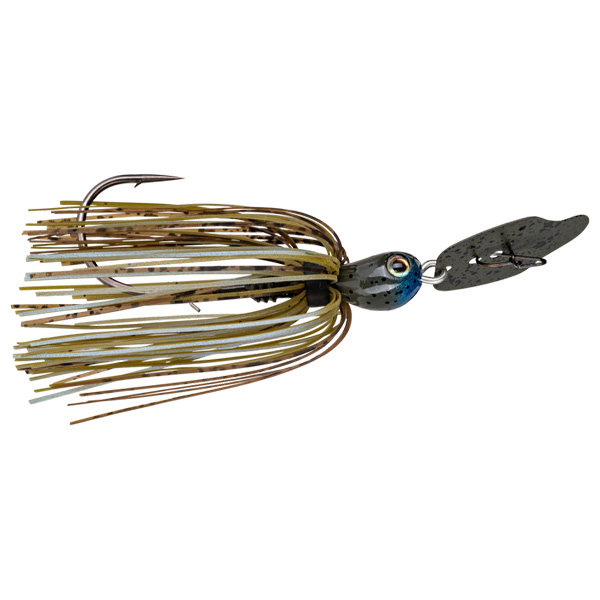 Strike King Thunder Cricket Vibrating Painted Swim Jig Lure, 1/2oz - Blue Craw 1 Strike King Thunder Cricket Vibrating Painted Swim Jig Lure - Blue Craw