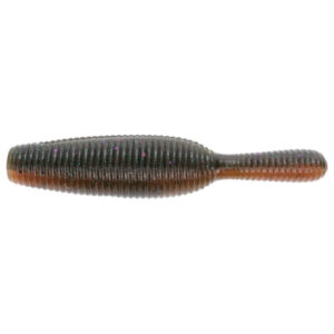 Yamamoto Baits Yamatanuki Soft Bait Lures - Dark Green Pumpkin with Amber Laminate