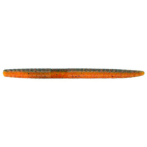 Yamamoto Baits Senko Soft Bait Lures - Watermelon with Copper Flake/Orange with Red Flake